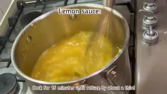 A picture of step 6 of Double lemon chicken with cheat’s preserved lemon.