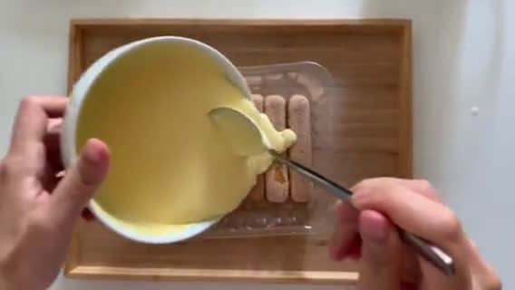 草莓族提拉米蘇的食譜步驟4照片