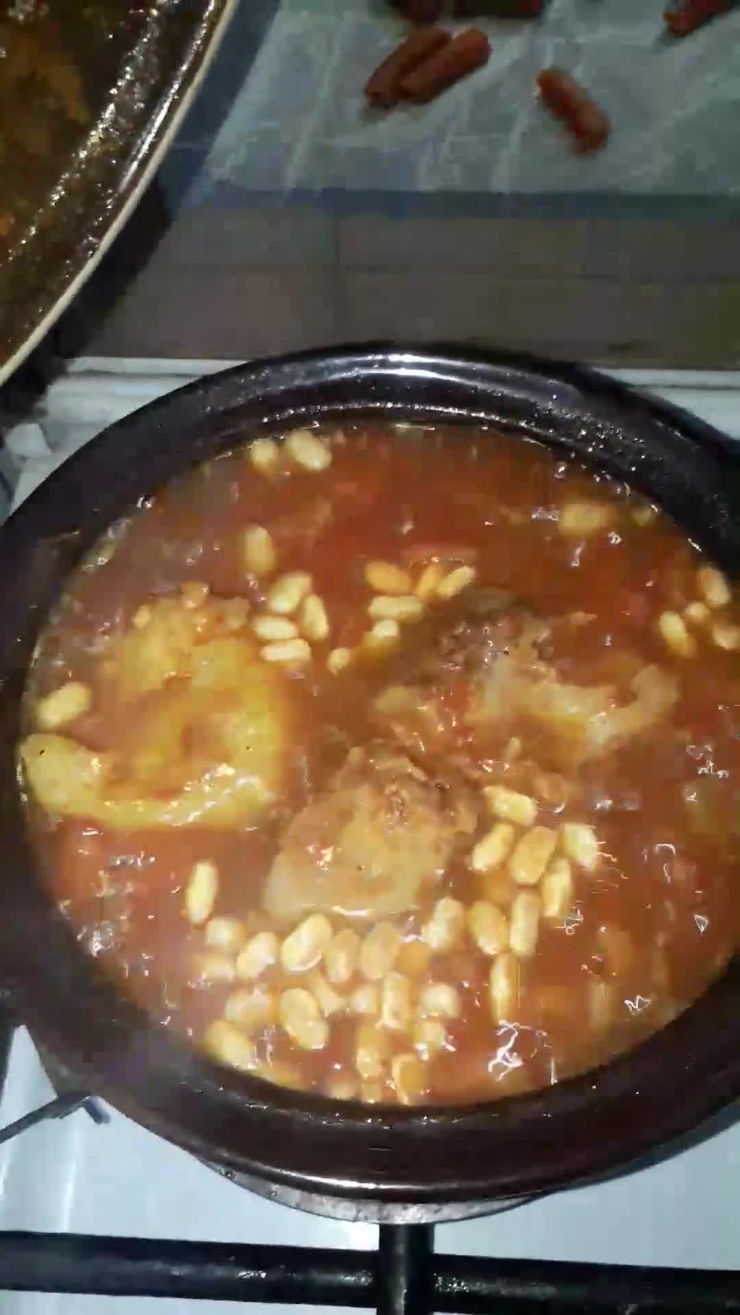 عکس مرحله 1 از دستور دیزی در ظرف سفالی
