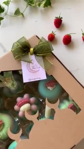Foto langkah ke 9 dari resep Pudding unicorn (hampers hari raya).