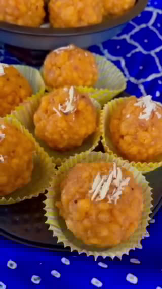 બુંદી લાડુ (Boondi Ladoo Recipe In Gujarati) રેસીપી સ્ટેપ9ફોટો