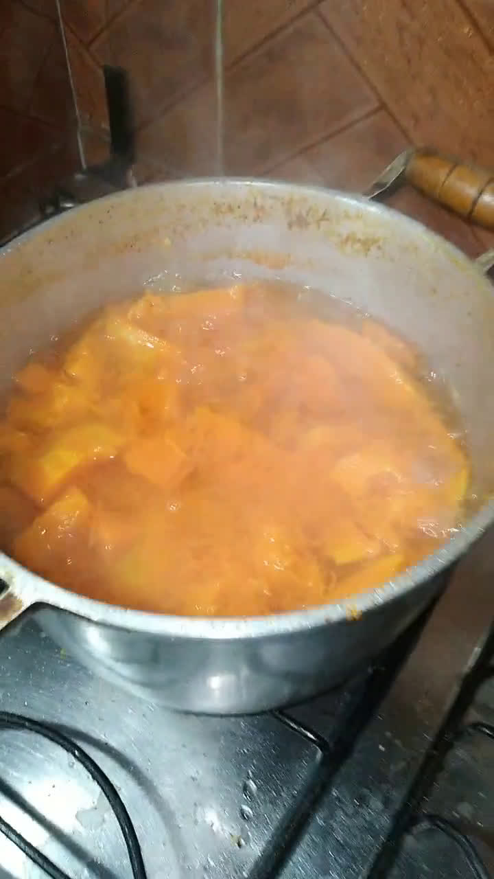 Foto del paso 2 de la receta: Andai kamby (Calabaza con leche)