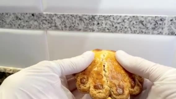 Foto del paso 12 de la receta: Pastelitos con manteca, vino Dulce y cabello de ángel “sin gluten”