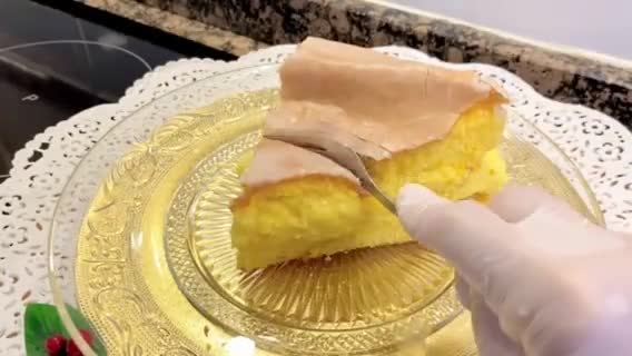 Foto del paso 17 de la receta: Pastel de yemas relleno con crema pastelera