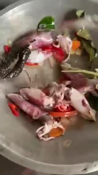 Foto langkah ke 3 dari resep Cumi Hitam.