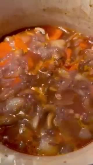 A picture of step 5 of Coq Au Vin.