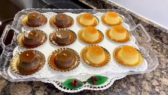 Foto del paso 19 de la receta: Mini pudín “ chocolate y vainilla”