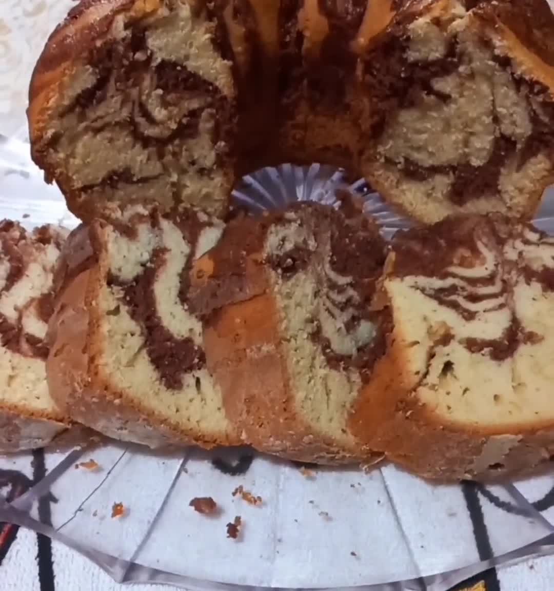 Foto del paso 8 de la receta: 🍫 Budín Marmolado 🍫