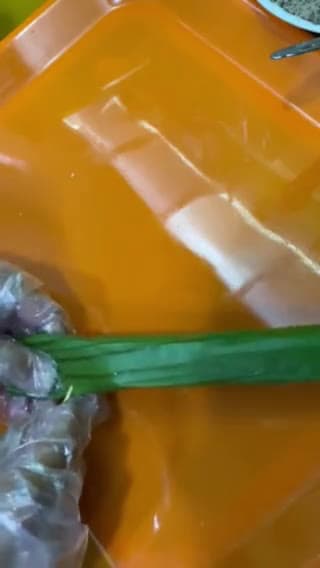 Gambar langkah 10 resipi Pulut Lepa / Pulut Panggang Kelantan (Inti Ikan).