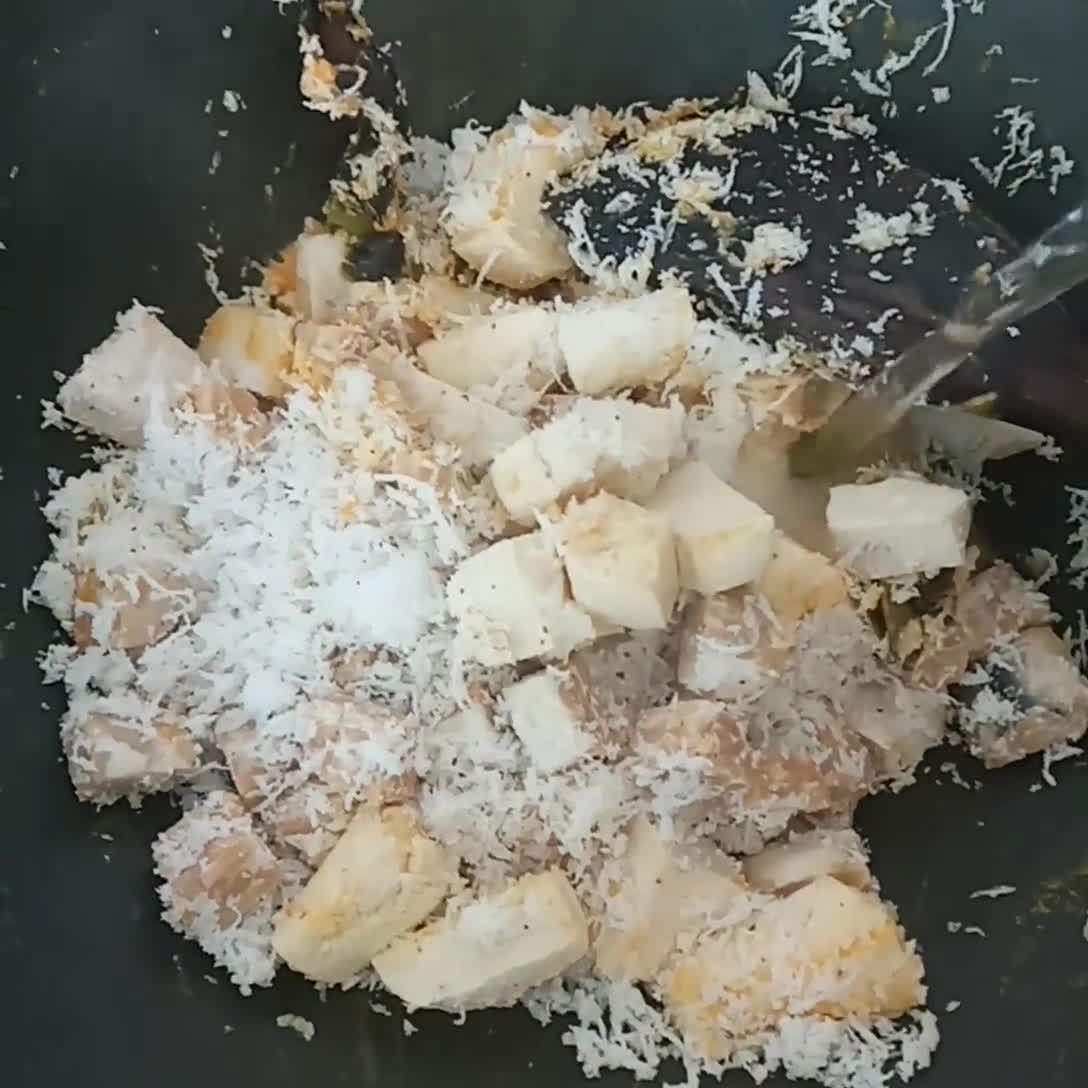 Foto langkah ke 3 dari resep Oblok Oblok Tahu Tempe.