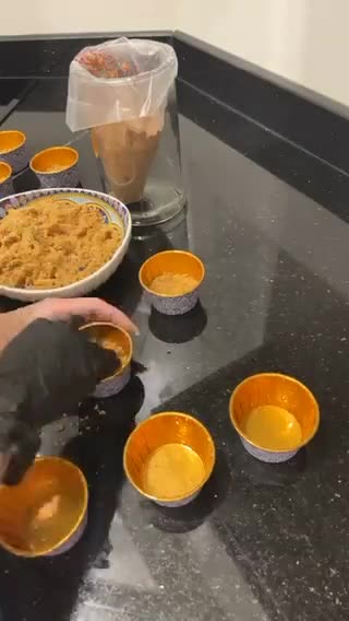 صورة لخطوة 3 من وصفة ميني تشيز كيك بالنوتيلا 🌰🍫