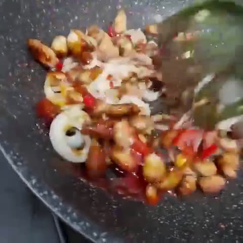 Foto langkah ke 4 dari resep Ayam Kungpao.