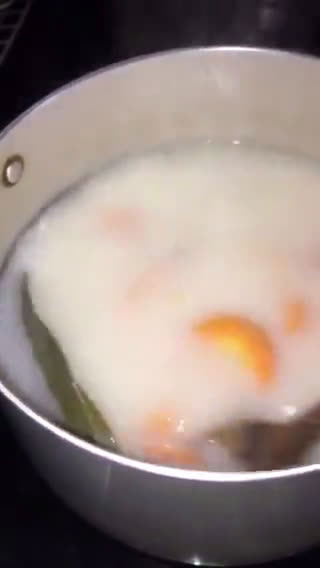 Foto langkah ke 3 dari resep Sayur gurih / bobor bayam dan oyong.