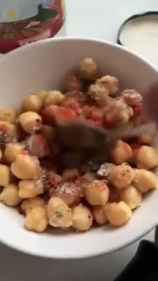 Foto del paso 4 de la receta: Garbanzos crujientes en airfryer con zaatar libanés