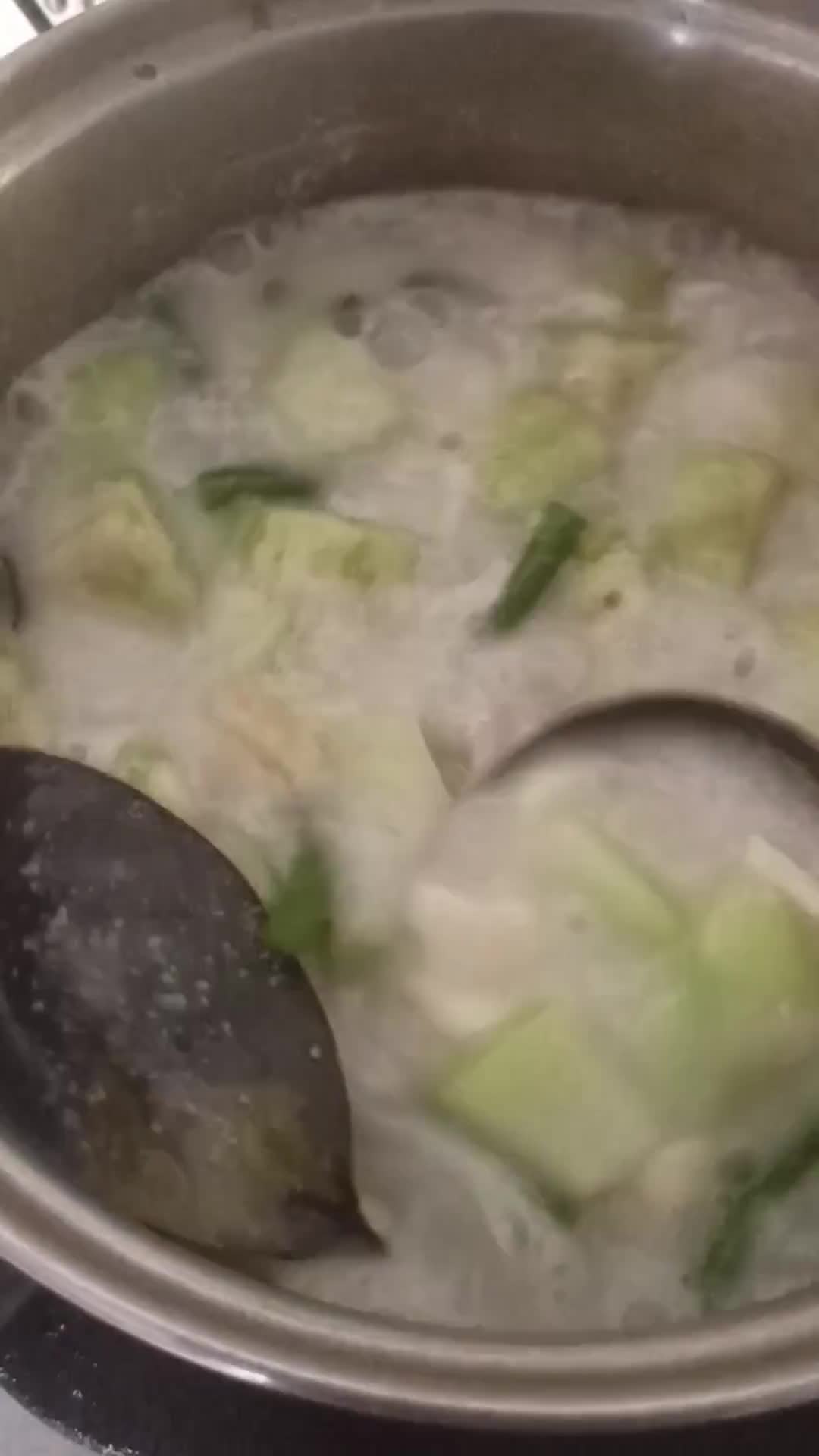 Foto langkah ke 4 dari resep Sayur Lodeh Simple MPASI 1 th+ #67.