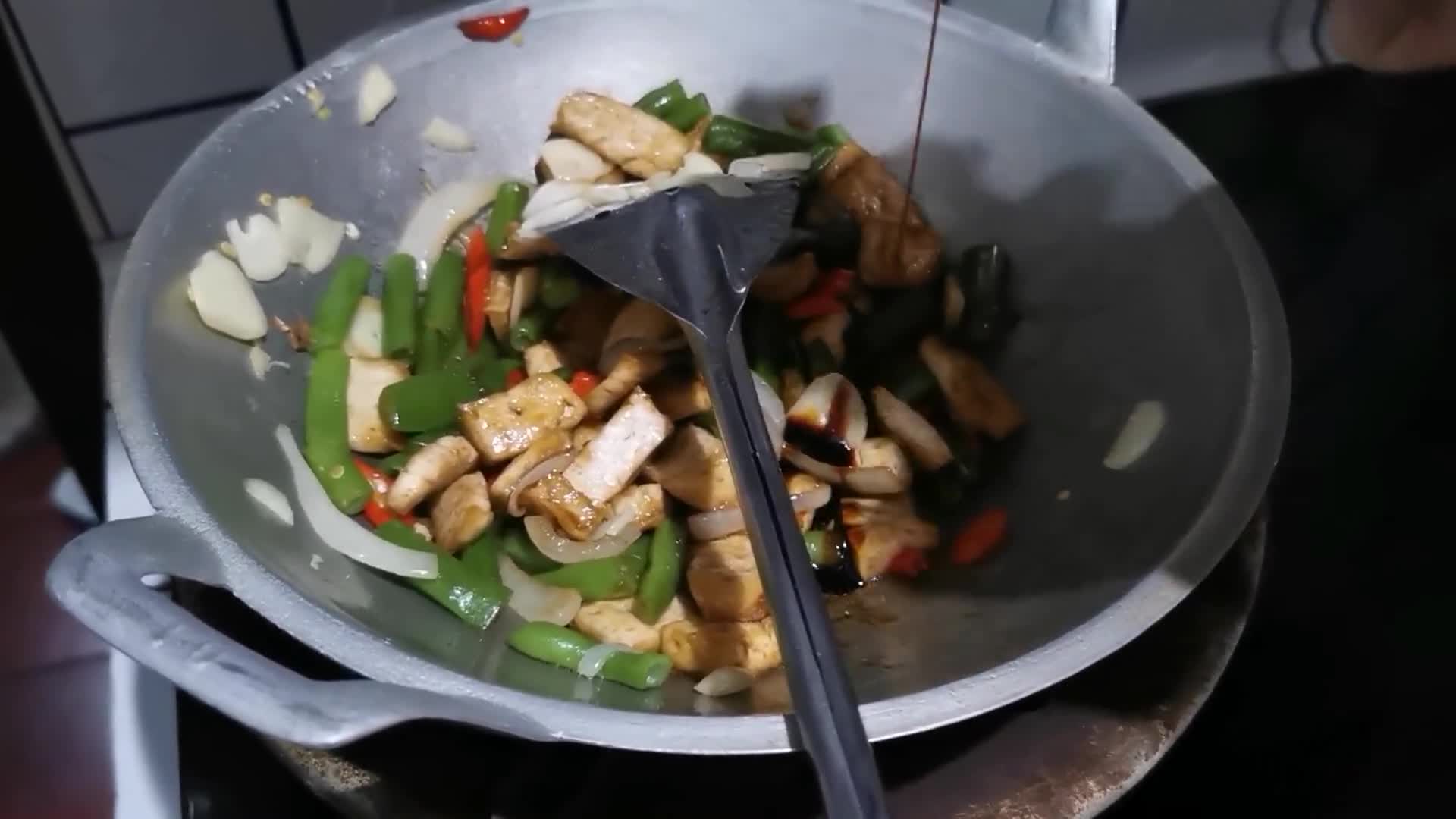Foto langkah ke 6 dari resep Tahu Buncis Teriyaki ala Subi 😍.