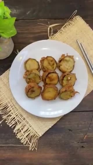 Foto langkah ke 5 dari resep Terong Goreng Isi Daging.