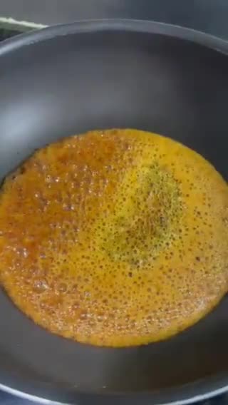 Gambar langkah 2 resipi Kek Gula Hangus.