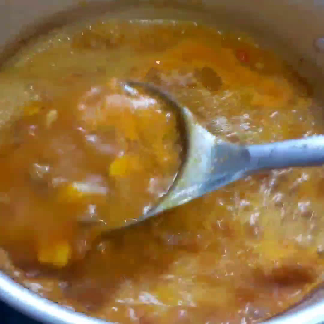 Foto langkah ke 4 dari resep Sayur Krecek dan Kacang Tolo.