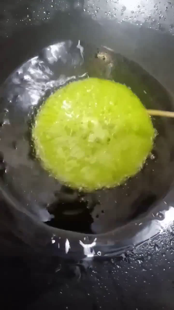 Gambar langkah 4 resipi Cucur Jawa/Penjaram/penyaram.