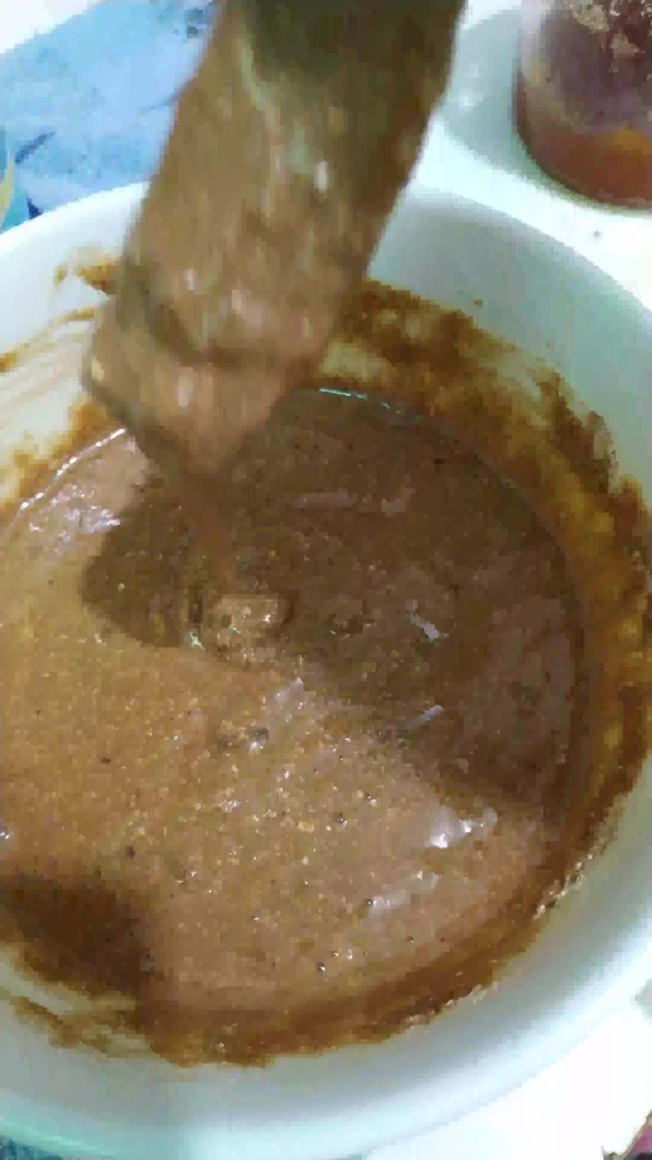Foto del paso 2 de la receta: Brownie de plátano saludable🍫🍌