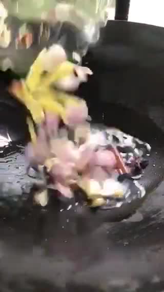 Gambar langkah 2 resipi Kurma Kambing Bakar.
