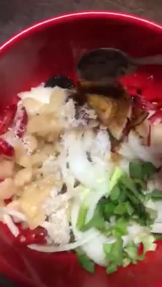 Gambar langkah 2 resipi Kerabu Lobak Putih Jeruk.