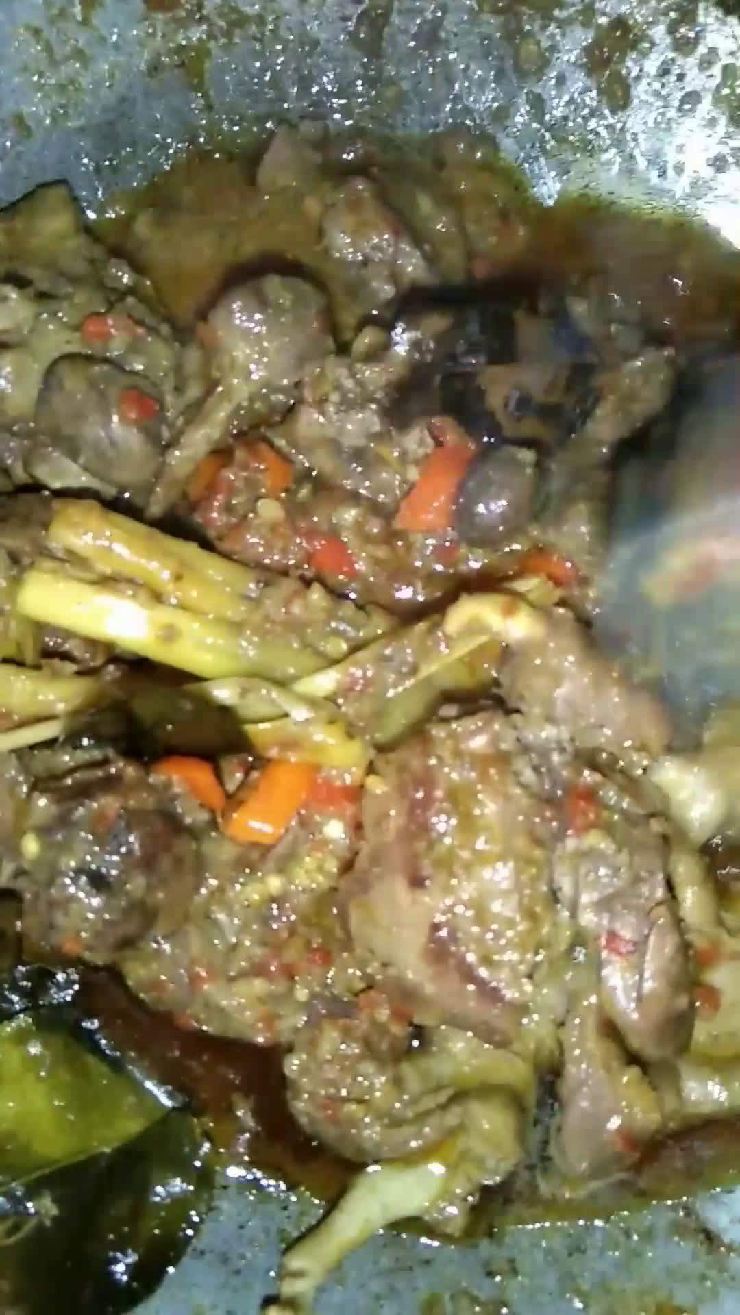 Foto langkah ke 3 dari resep Sambal goreng ati ampela.