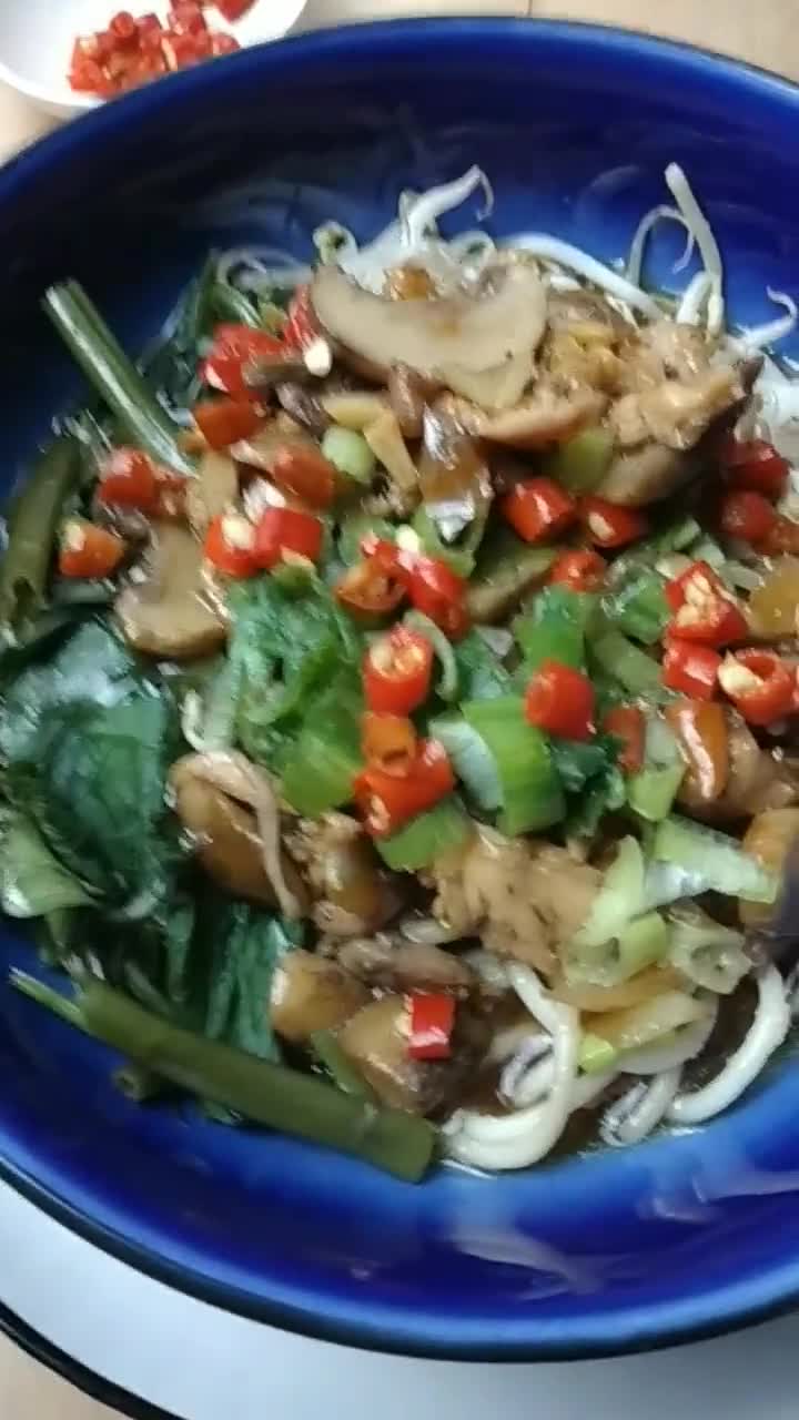 Foto langkah ke 8 dari resep Lomie Kangkung.