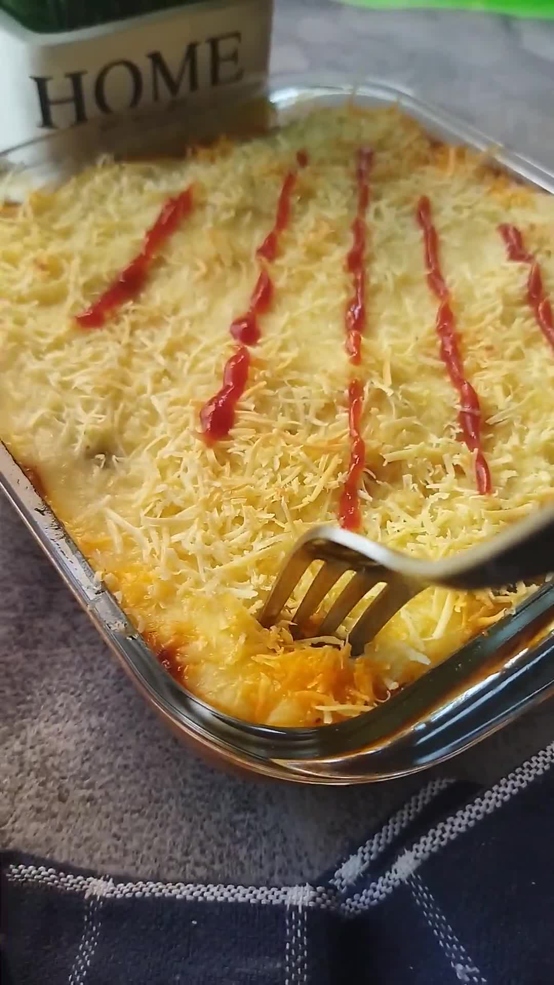Foto langkah ke 9 dari resep Spaghetti Panggang.