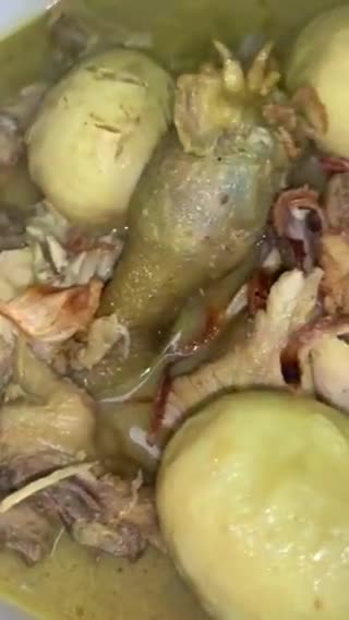 Foto langkah ke 8 dari resep Opor Ayam telur.