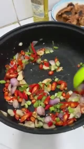 Foto langkah ke 3 dari resep Spagetti oriental ala pizza hut🍝.