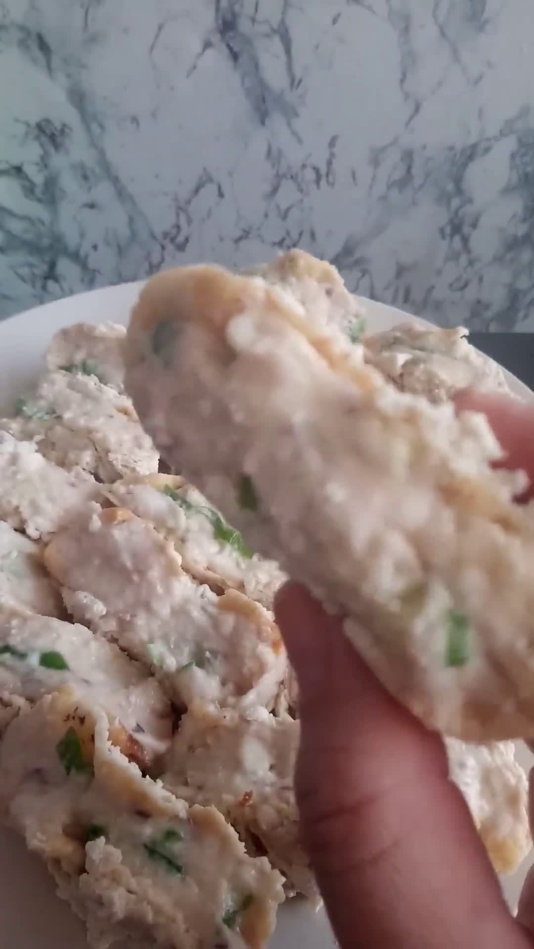 Foto langkah ke 4 dari resep Tahu Walik Isi Ayam.