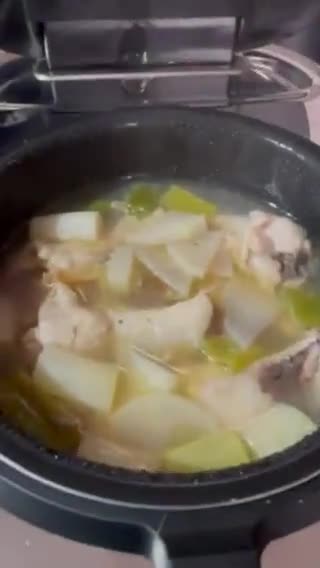炊飯器で簡単！秋の根菜参鶏湯作り方4写真