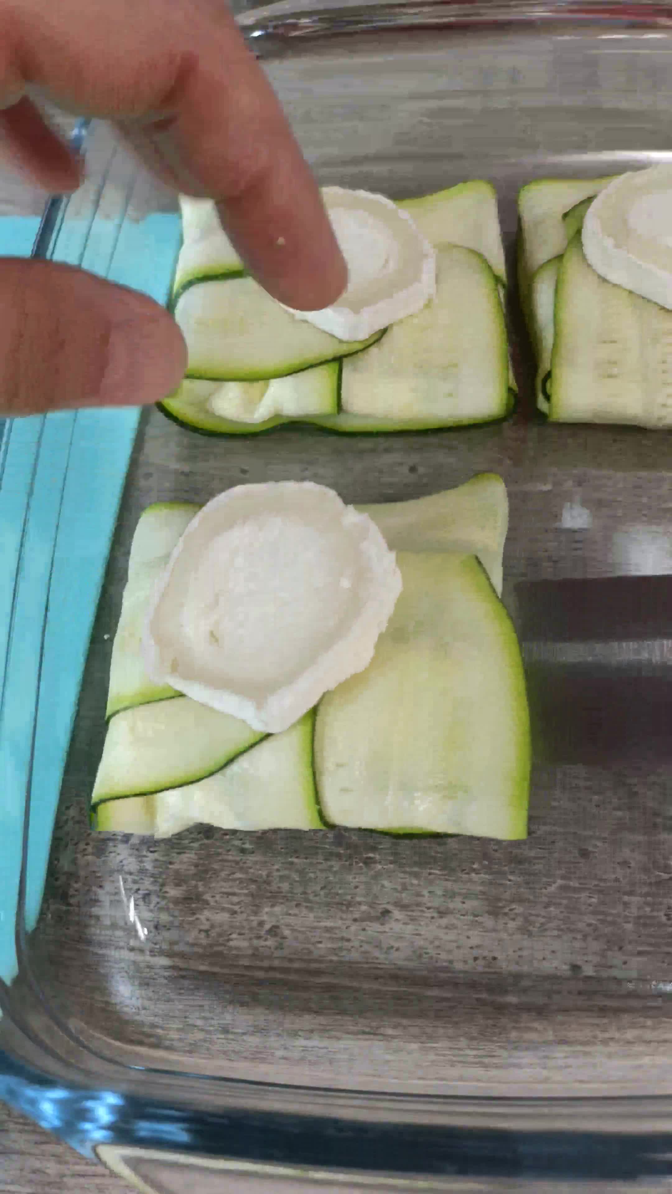 Une image de l'étape 6 de 🌸 Brique Ricotta Courgettes Chèvre.