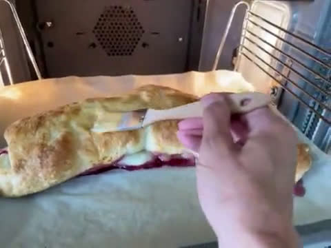 Kirschen-Strudel Rezeptschritt 5 Foto