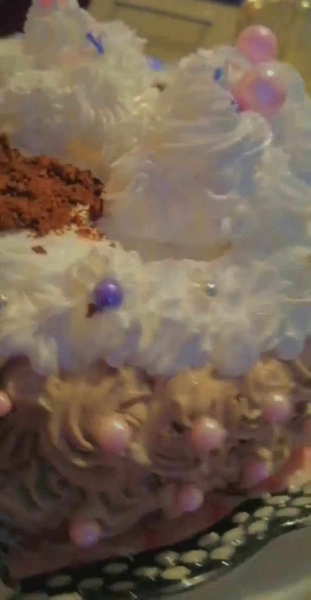 A picture of step 7 of Moist Chocate cake😋😍.
