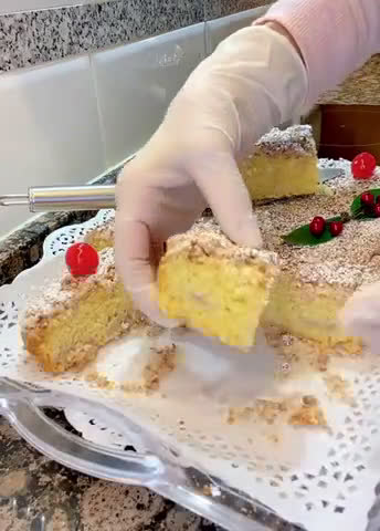Foto del paso 16 de la receta: Pastel de mantequilla, naranja y plátano, con cobertura crujiente
