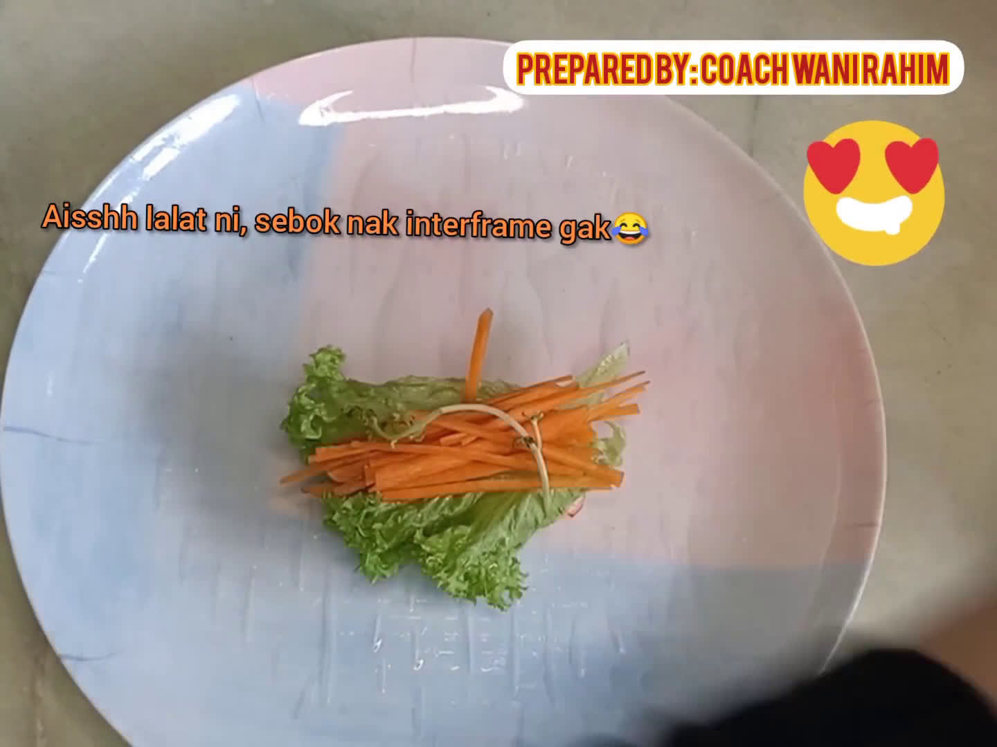 Gambar langkah 1 resipi Vietnam Rolls.