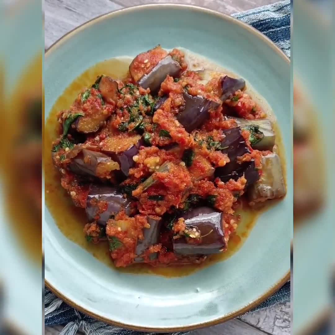 Foto langkah ke 5 dari resep Balado Terong Kemangi.