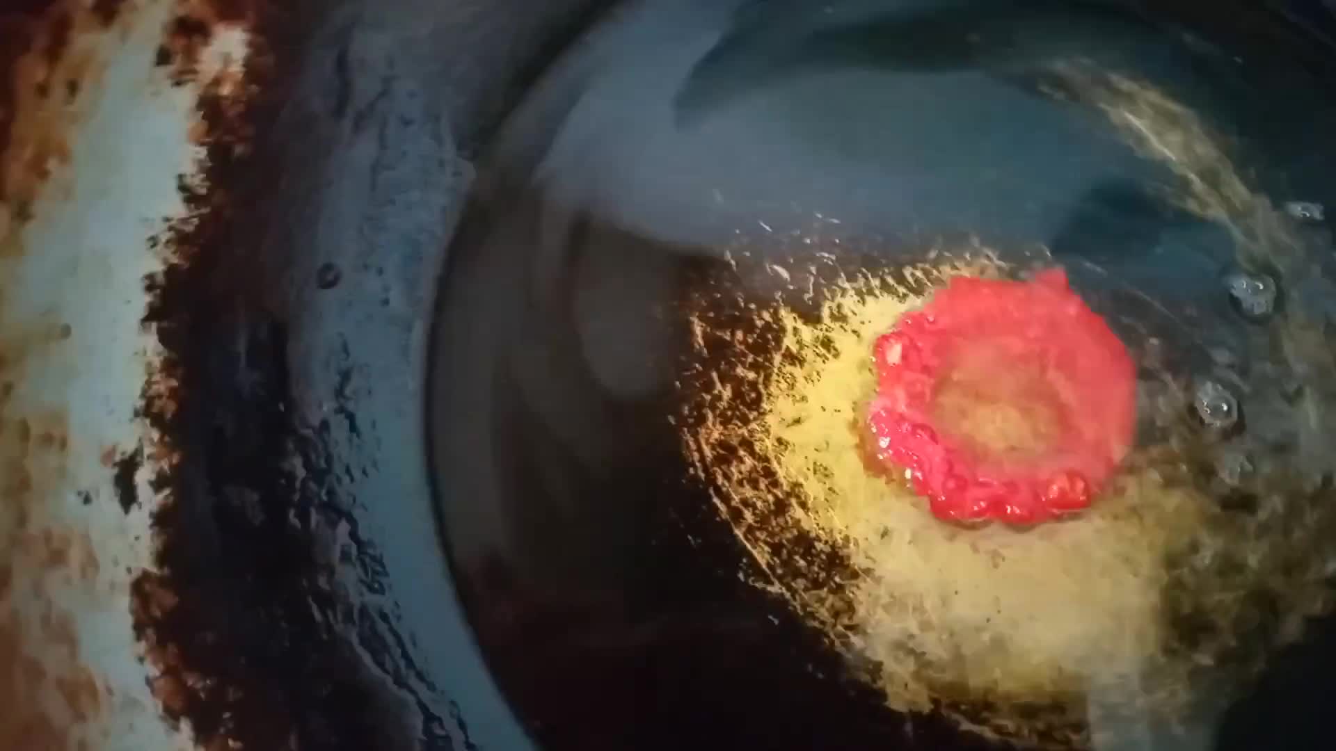 A picture of step 5 of Cheetos onion rings.