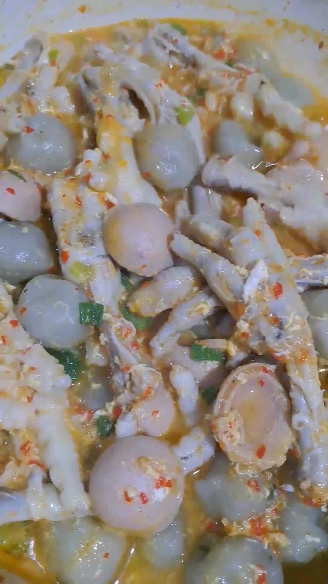 Foto langkah ke 7 dari resep Cilok kuah seblak.
