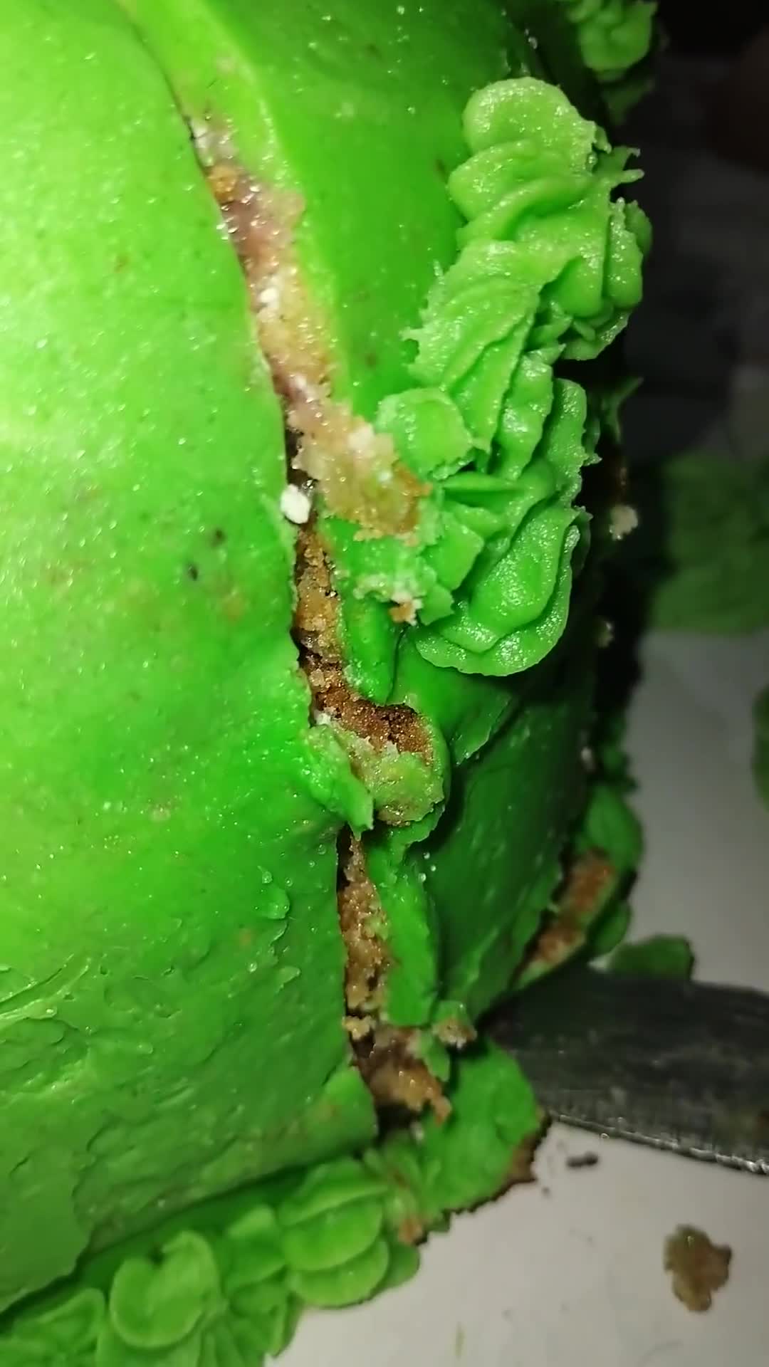 Foto del paso 6 de la receta: Torta de Grinch para Luna!!