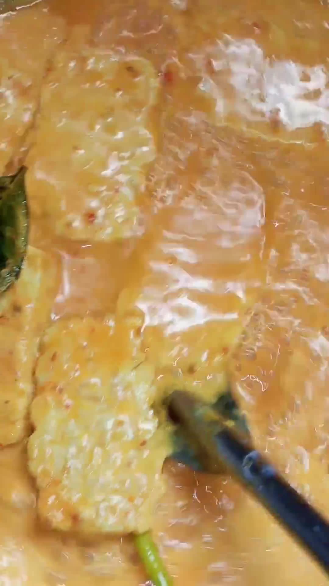 Foto langkah ke 8 dari resep Gulai telor dan tempe.