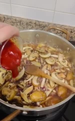 Foto del paso 7 de la receta: Pasta con setas 🍄‍🟫 🍄 🍄‍🟫 🍄 🇮🇹