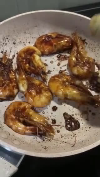 Foto langkah ke 5 dari resep Udang Bakar (teplon) Madu.