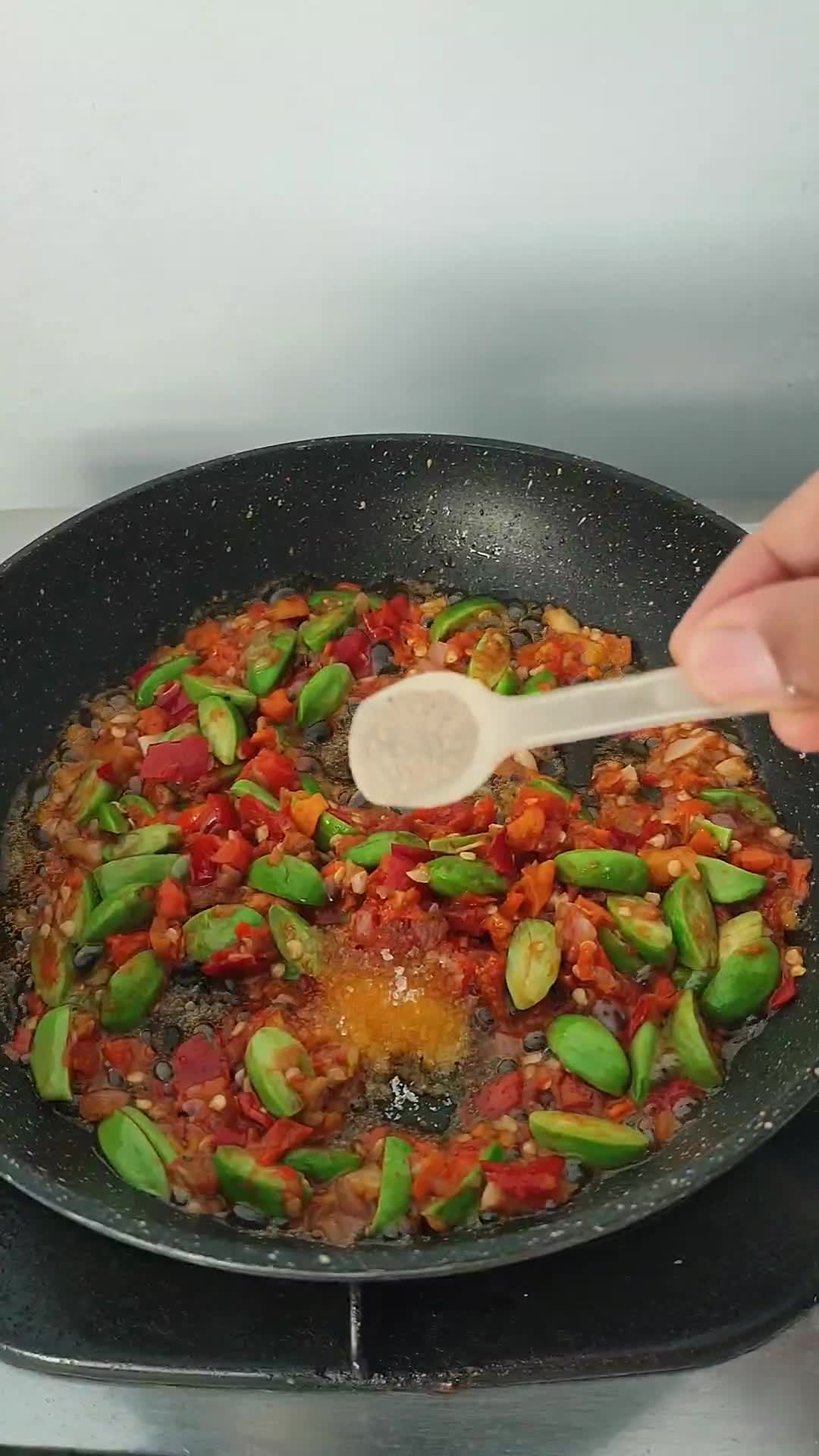 Foto langkah ke 4 dari resep Pete Sambel Terasi.