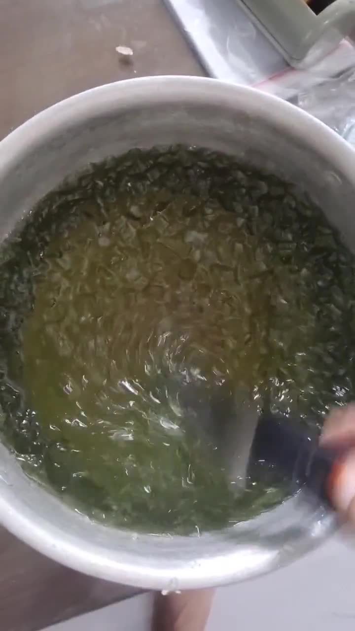 Foto langkah ke 1 dari resep 19. Es susu melon jelly.