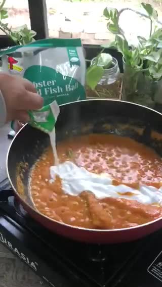 Gambar langkah 2 resipi Rendang Lobster.