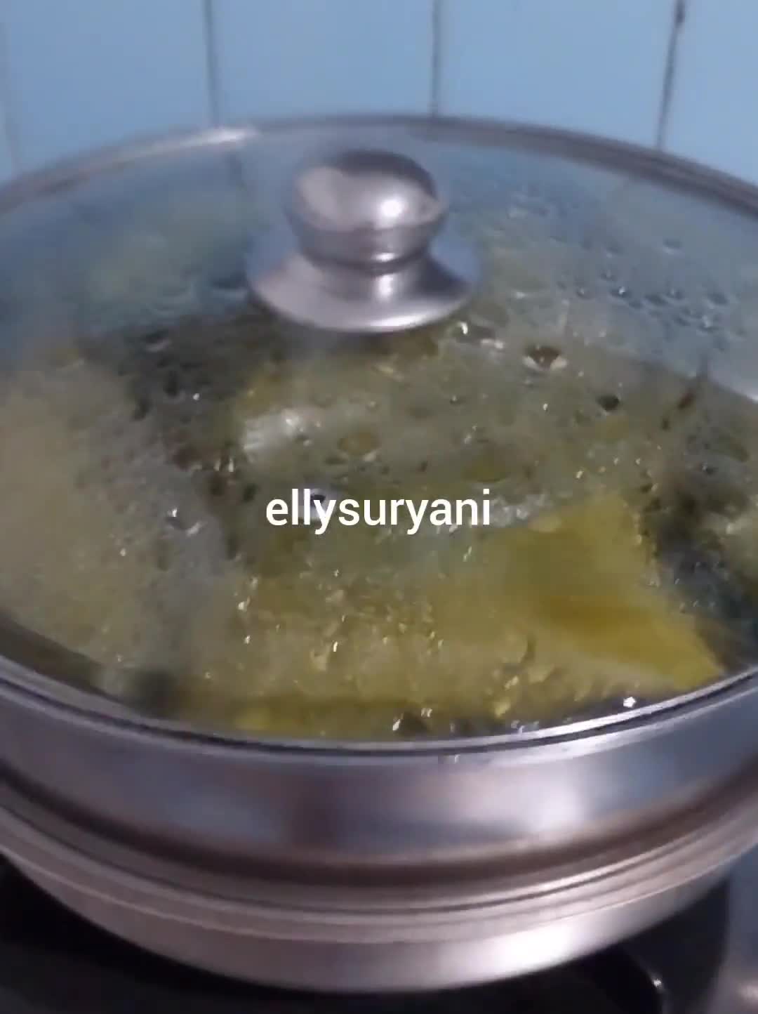 Foto langkah ke 6 dari resep Brusbus (Pepes) Pisang-Terigu.
